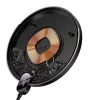 Cargador Baseus CCED000001 para dispositivos móviles auriculares, smartphone negro USB carga inalámbrica para interiores