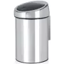 Cubo de basura BRABANTIA Touch Bin 3 l Brilliant Steel modelo 36 39 62