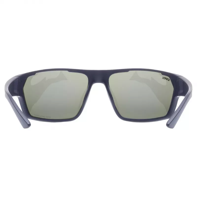Gafas multisport UVEX sportstyle 233 P — montura completa, unisex, azul marino, 28 g