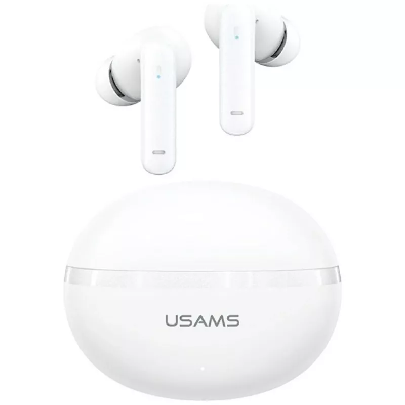 Auriculares Bluetooth Usams TWS E02 ANC+ENC blancos