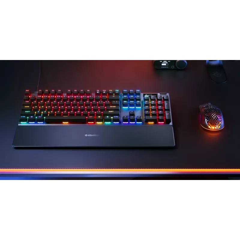 Teclado gaming Steelseries APEX PRO GEN 3 USB QWERTY UK English negro