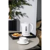 Mesko Hervidor de agua | MS 1376 | Eléctrico | 850 W | 0,8 L | Plástico | Base giratoria 360° | Blanco