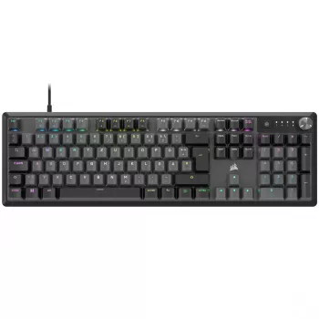 Corsair K70 CORE Teclado Gaming RGB USB QWERTZ Alemán Gris