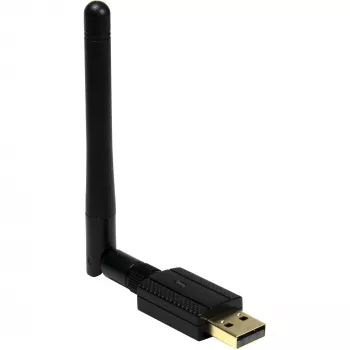 Adaptador USB Wi-Fi/Bluetooth INTER-TECH EP-119, Wi-Fi 5 (802.11ac) dual band 600 Mbit/s