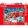 Puzle Schmidt Spiele Coca Cola Christmas Truck 1000 piezas