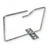ROLINE Canaleta de cables, 140x100 mm, metal, entrada de cables frontal