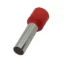 Terminal crimpado aislado 16mm²/5AWG para cable, cobre, rojo, 100 uds.