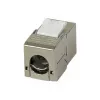 Módulo Keystone Synergy 21 conector hembra TP RJ45 CAT6A 500MHz corto con abrazadera de cable - cable - digital/datos