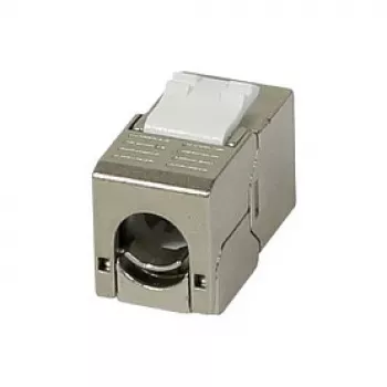 Módulo Keystone Synergy 21 conector hembra TP RJ45 CAT6A 500MHz corto con abrazadera de cable - cable - digital/datos