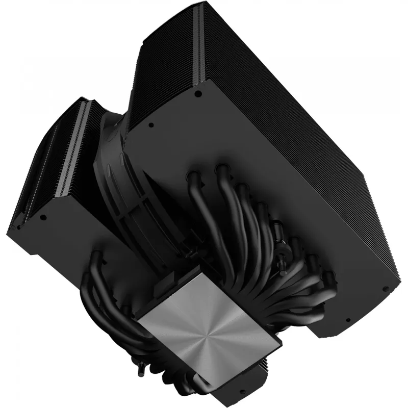 Cooler Master MasterAir MA824 Stealth Disipador de aire para procesador 120/135 mm Negro