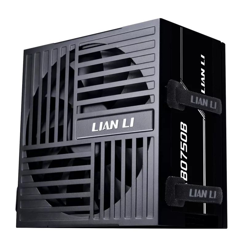 Fuente de alimentación Lian Li RB0750B.B 750 W ATX 24 pines, 80 PLUS Bronze, ventilador de 135 mm, negro
