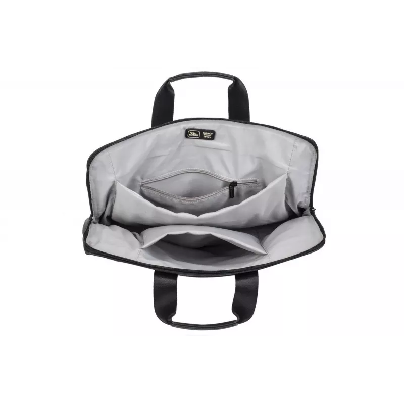 Rivacase Orly 8930 funda para portátil de 15,6 pulgadas (39,6 cm), PU, negra