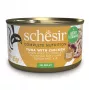 SCHESIR atún con pollo en gelatina - Comida húmeda para gatos - 85 g