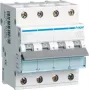 Hager MCN616 interruptor automático magnetotérmico miniatura tipo C 4P 4 módulos (MCN616)