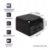 Batería AGM Qoltec 53036 | 12V | 24Ah | máx 360A