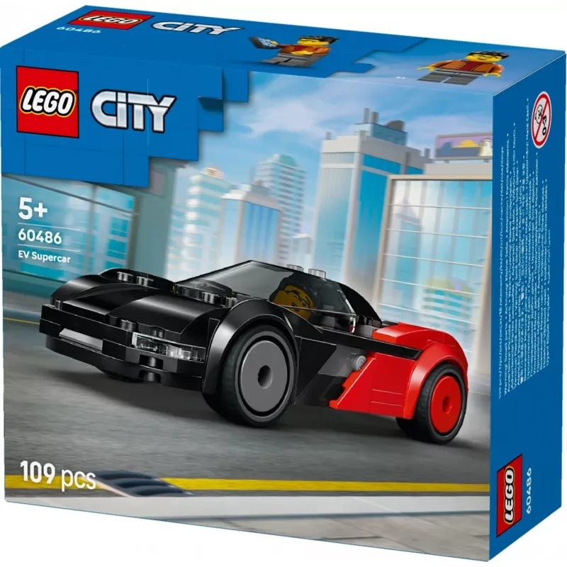 LEGO CITY 60486 Supercoche eléctrico