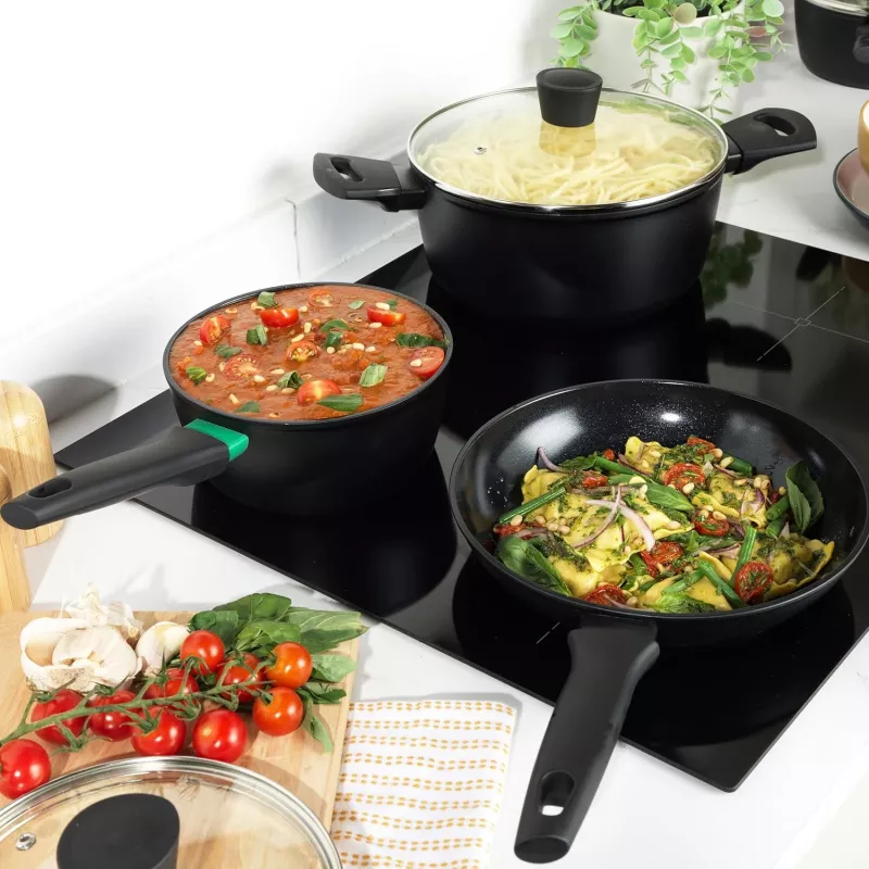 Sartén Russell Hobbs RH03254EU7 24 cm con indicador de calor Thermocollar
