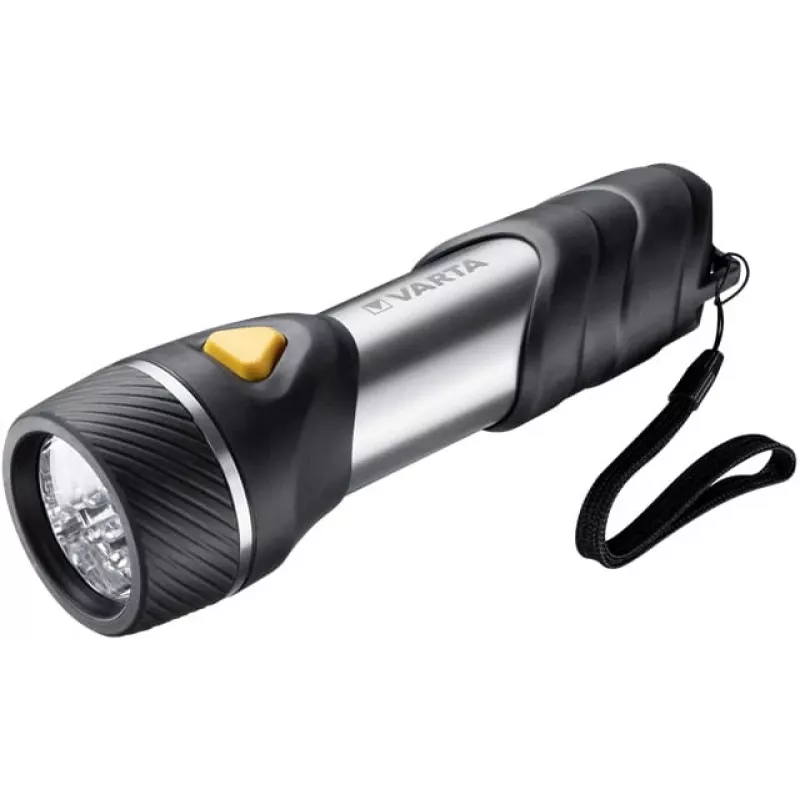 Linterna de mano Varta Day Light Multi LED F30 negra plata amarilla