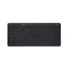 Teclado Trust Lyra universal RF inalámbrico + Bluetooth QWERTY US English negro