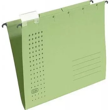 Archivador ELBA chic ULTIMATE - A4 - cartón - verde - vertical - 330 hojas - mecanismo de palanca