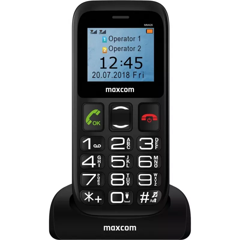 Teléfono móvil MaxCom MM 426SE, pantalla de 4,0 pulgadas