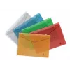 Funda con impresión Forpus, A4, plástico, rojo, transparente