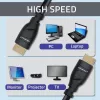 Cable HDMI 2.1 QOLTEC 5 m — 48 Gbit/s, 8K@60Hz, 26AWG, conectores dorados