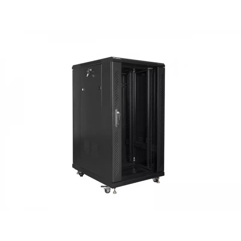 Armario rack Lanberg FF01-6822-12B 22U independiente Negro