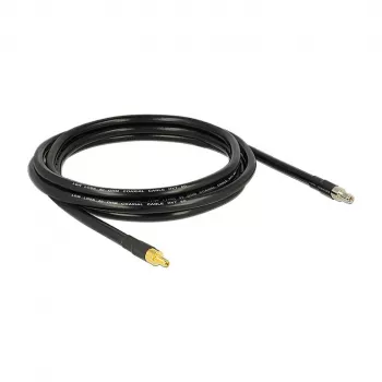 Cable coaxial DeLOCK 13007 3 m SMA negro
