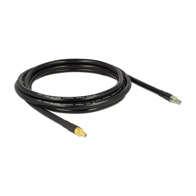 Cable coaxial DeLOCK 13007 3 m SMA negro