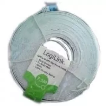 Logilink - cable de parcheo - RJ-45 (M) - RJ-45 (M) - 10 m - UTP - CAT 5e - crimpado - blanco (CP0139)