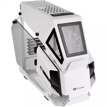 Caja de PC Thermaltake AH T200 Snow Micro Tower blanca
