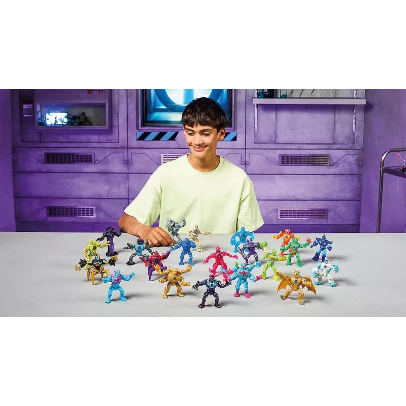 Set de figuras Cobi Mr Beast Lab Hybrids — figuras de acción coleccionables de Cobi