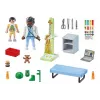 Set de figuras Action Heroes 71619 pediatra con osito de peluche