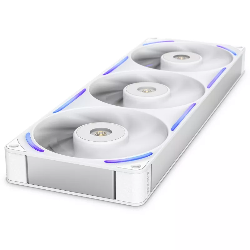 Ventilador de caja para PC NZXT F360X 120 mm blanco, 360×30×120 mm