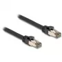 Cable de red Delock 80244 Ethernet negro