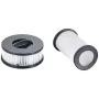 Filtro para aspirador de mano SEVERIN ZB 7262, pack de 2, negro/blanco