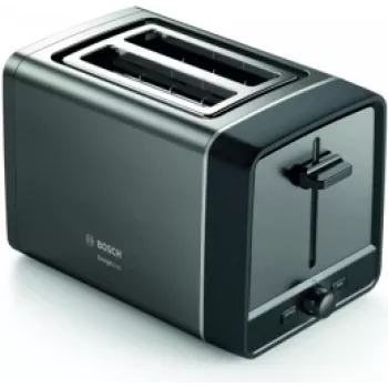 Bosch TAT5P425DE Tostadora 2 rebanadas 970 W Antracita, Negro