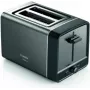 Bosch TAT5P425DE Tostadora 2 rebanadas 970 W Antracita, Negro