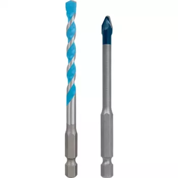 Juego de brocas Bosch Expert HEX-9 MultiConstruction 6 mm, 2 piezas