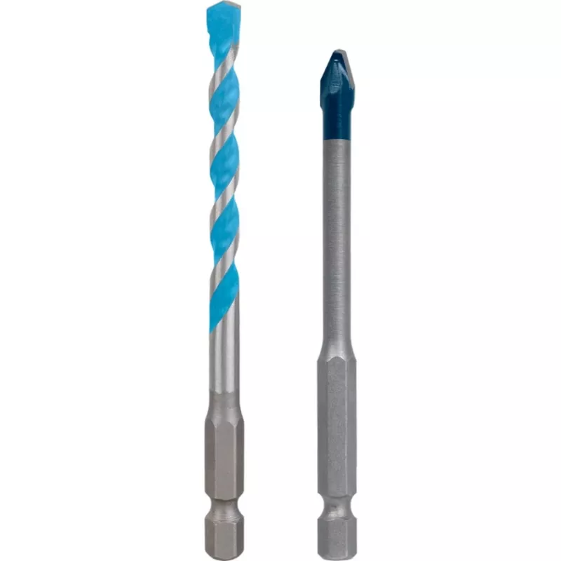 Juego de brocas Bosch Expert HEX-9 MultiConstruction 6 mm, 2 piezas