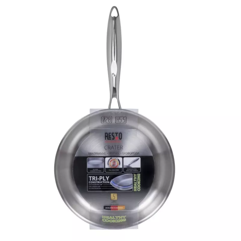 Sartén polivalente Resto Kitchenware Crater redonda