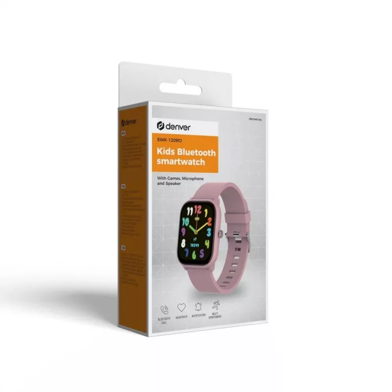 Smartwatch BT para niños Denver SWK-120RO Rosa