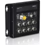 TRENDnet TI-TPG80 - Switch - no gestionado - 8 x 100/1000/10000 + 1 x Shared Gigabit SFP + 1 x SFP - montaje en pared - DC