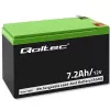 Batería Qoltec 53062 AGM | 12V | 7,2 Ah | máx. 108A