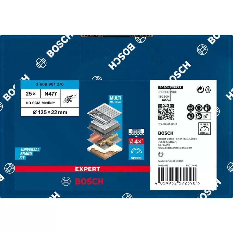 Bosch 2 608 901 270 Accesorio para amoladora angular Disco de lijar