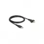 Cable USB DeLOCK 83594 USB 2.0 1 m USB A USB B negro