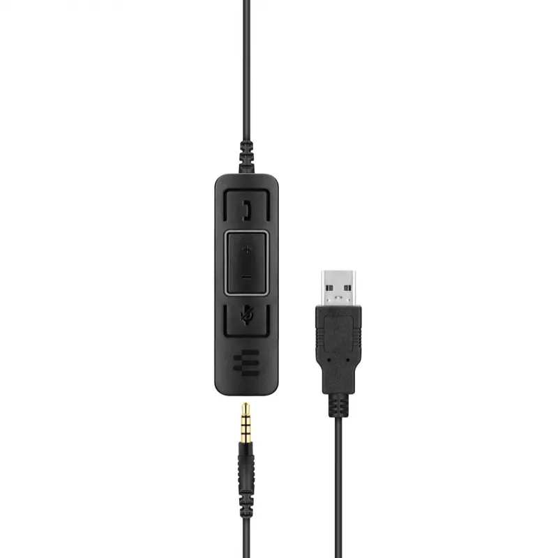 EPOS | SENNHEISER IMPACT SC 75 USB MS auricular con cable diadema conectividad/música USB Type-A negro