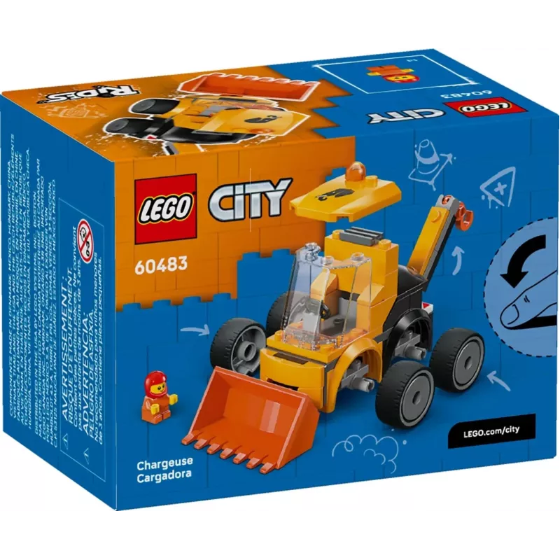 LEGO CITY 60483 Vehículos - Pala cargadora