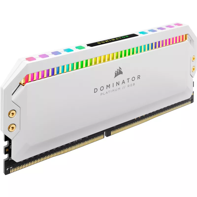 DIMM 32 GB DDR5-5200 2x 16 GB dual kit blanco Dominator Platinum RGB INTEL XMP